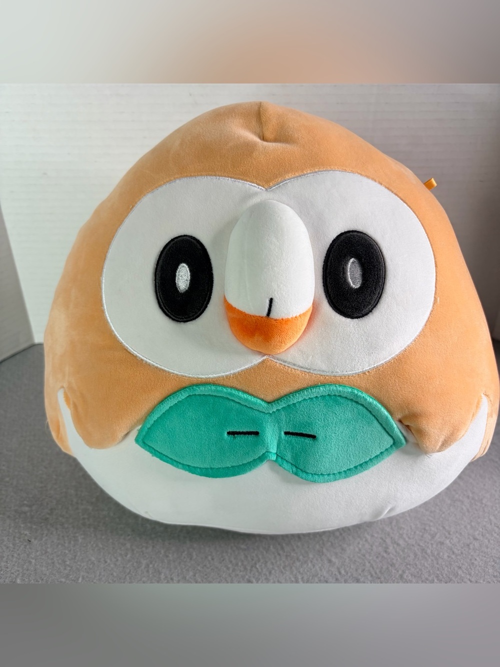 Pokémon Center Exclusive Squishmallows Rowlet Owl Plush 12”